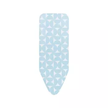 Чехол для гладильной доски 124 x 45 см Brabantia PerfectFit свежий бриз 2 мм поролона