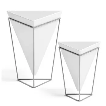 Декор настольный Umbra Trigg белый-никель