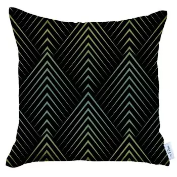Декоративная подушка 43 х 43 см Mike &amp; Co New York Basic Tropic ромб чёрный