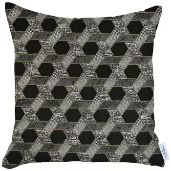 Декоративная подушка 43 х 43 см Mike &amp; Co New York Vermont Jacquard геометрия