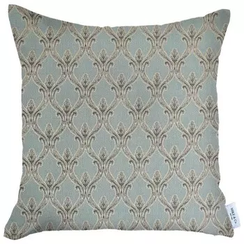 Декоративная подушка 43 х 43 см Mike &amp; Co New York Vermont Jacquard сетка голубой