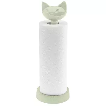 Держатель для бумажных полотенец Koziol Miaou organic зелёный