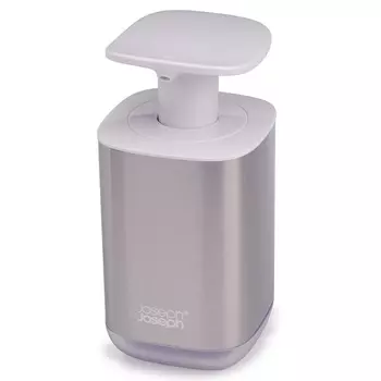 Диспенсер для мыла Joseph Joseph Presto Steel 350 мл белый