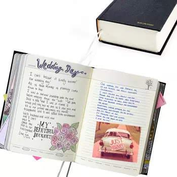 Дневник для двоих Suck UK Our life story чёрный