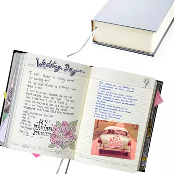 Дневник для двоих Suck UK Our life story серый