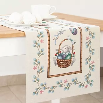 Дорожка 40 х 100 см Le Gobelin Кролики