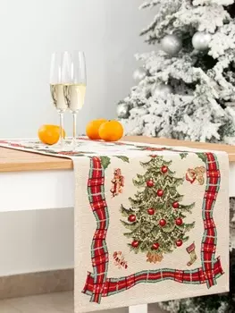 Дорожка декоративная 47 х 140 см Le Gobelin Ёлочка уголки