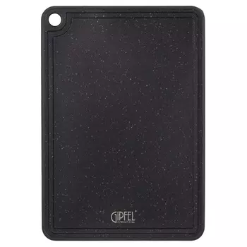 Доска разделочная 23 х 16 см Gipfel Granite пластик чёрный