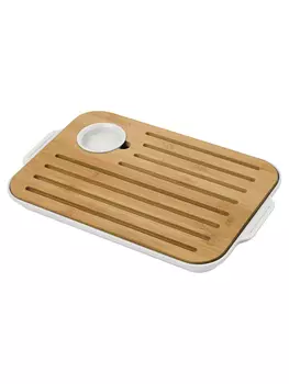 Доска разделочная 38 х 25 см Guffman белый