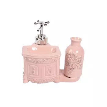 Дозатор для моющего средства Royal Classics розовый