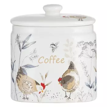 Ёмкость для хранения кофе Country Hens