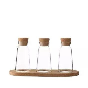 Емкости на подставке Viva Scandinavia Cortica 3 штуки
