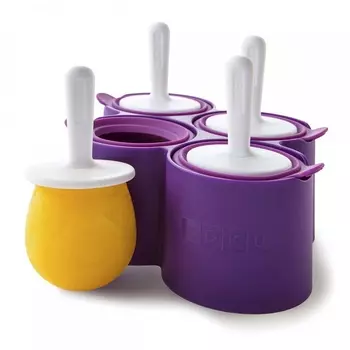 Форма для мороженого Zoku Round 4 шт.