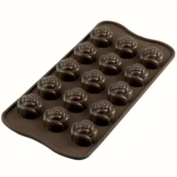 Форма для приготовления конфет Silikomart Rose силиконовая