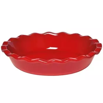 Форма для выпечки фруктового пирога Emile Henry 26 см гранат