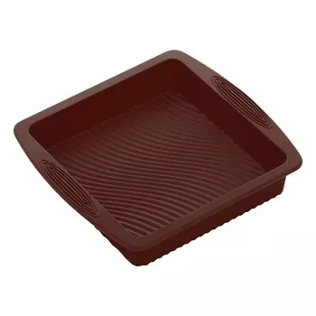 Форма для выпечки квадратная силиконовая 26 x 24 см Nadoba Alenka