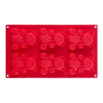 Форма для выпечки на 6 кексов Walmer Bears