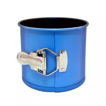 Форма для выпечки разъемная Appetite 14х12 см голубая