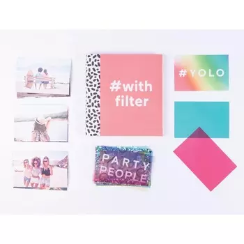 Фотоальбом с фильтрами Doiy коралловый