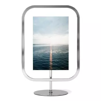Фоторамка Umbra Infinity Sqround 10х15 хром