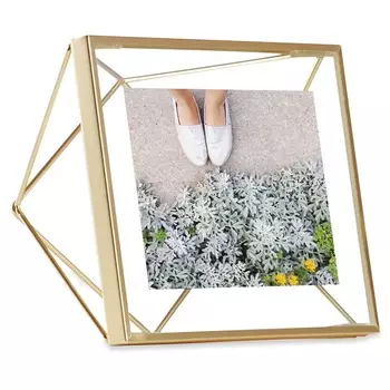 Фоторамка Umbra Prisma 10х10 золотистая