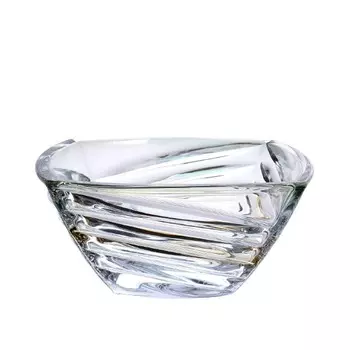 Фруктовница 32 см Bohemia Gold Facet