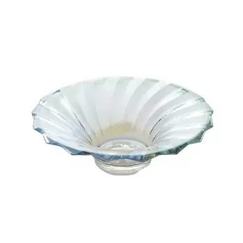 Фруктовница 35 см Bohemia Gold Picadelli зелёный