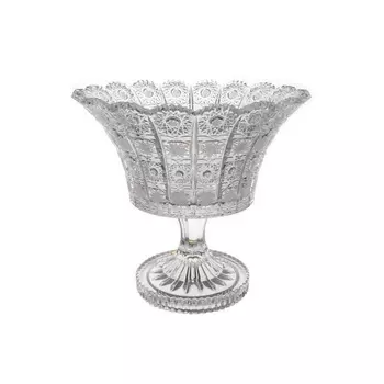 Фруктовница на ножке 25 см Bohemia Glasspo