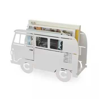 Газетница Balvi Van белый