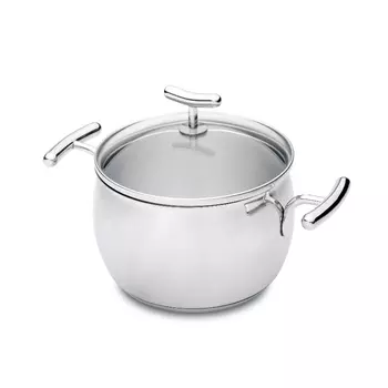 Глубокая кастрюля 2,4 л Silampos Yumi Glass