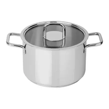 Глубокая кастрюля 6,7 л Silampos Comfort Glass