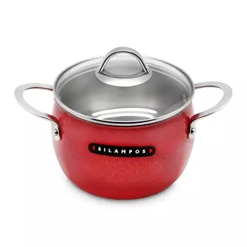 Глубокая кастрюля 5,6 л Silampos Ocean Red