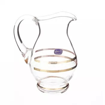 Графин Crystalex Bohemia Золотой лист 500 мл