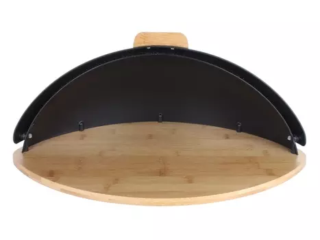 Хлебница 44 х 28 х 20 см Olaff чёрный