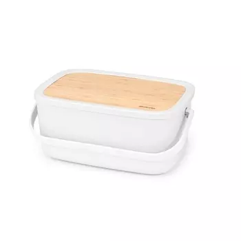 Хлебница Brabantia Nic светло-серый