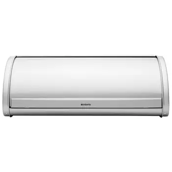 Хлебница со сдвигающейся крышкой Brabantia серый металлик