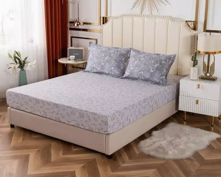 Холли (серая) Комплект 160х200х30