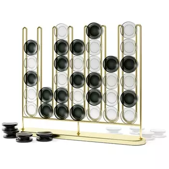 Игра Umbra Четыре в ряд латунь