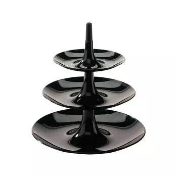 Этажерка 3 яруса Koziol Babell чёрный