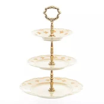 Этажерка 3-х ярусная Thun Мария Луиза ivory