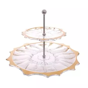 Этажерка Aurum Crystal Plantica Gold Rim