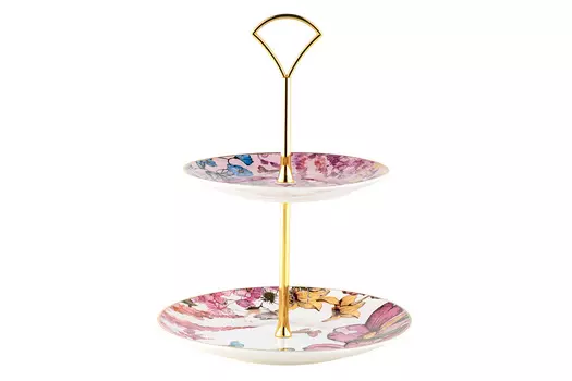 Этажерка двухъярусная 19 х 25 см Maxwell & Williams Estelle