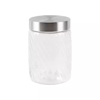 Ёмкость для хранения стеклянная 1,3 л Homefeel Relief