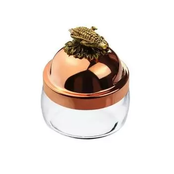 Ёмкость для сыпучих продуктов 420 мл Кольчугинский мельхиор Кукуруза