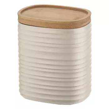 Ёмкость с бамбуковой крышкой 1 л Guzzini Tierra бежевый