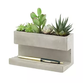 Кашпо Kikkerland Concrete большое