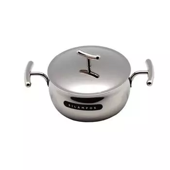 Кастрюля 1,6 л Silampos Yumi Glass