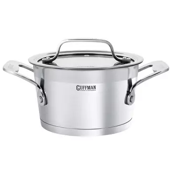Кастрюля 1,6 л со стеклянной крышкой Guffman Miracle