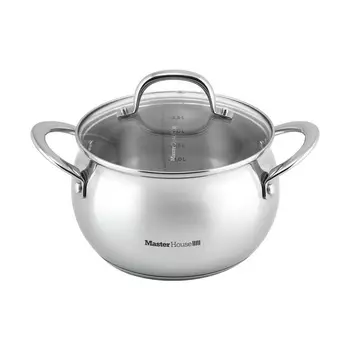 Кастрюля 3,1 л со стеклянной крышкой Signore