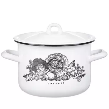 Кастрюля 3,4 л Лысьвенские эмали Harvest